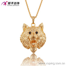 Fashion CZ Elegant 18k Gold-Plated Animals Shape Series Imitation Jewelry Necklace Pendant-32522